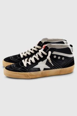 Mid Star Sneaker Black/White