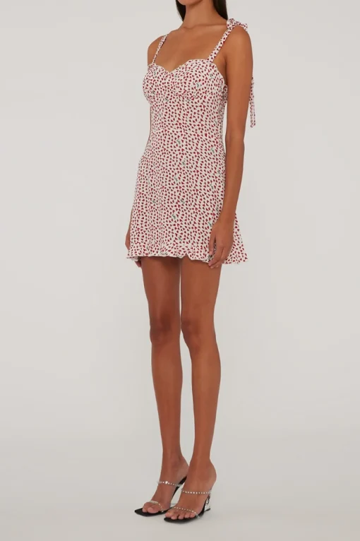 Minikleid Ruffle