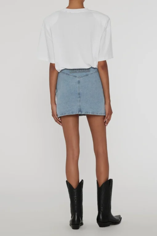 Minirock Denim Laced