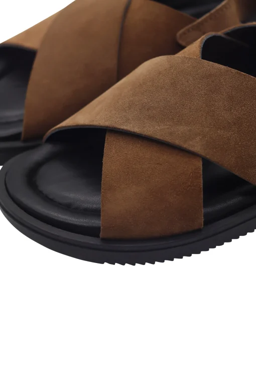 Ozzy Sandals Velour Topo