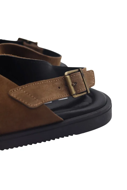 Ozzy Sandals Velour Topo