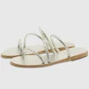 Polytimi Sandals Crystals Silver