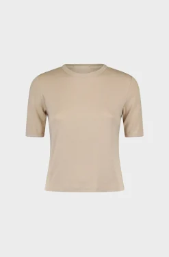 Relaxed Rib Crewneck T-Shirt