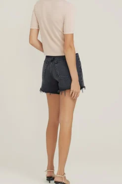 Relaxed Rib Crewneck T-Shirt