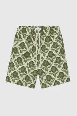 Shorts Lesley Flower Tile AOP
