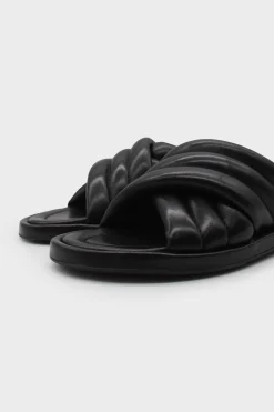 Slipper Black Nappa