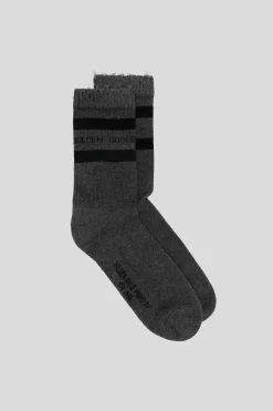 Socken High Rib/ Stripes