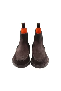 Sporty Chelsea Boots Dark Grey