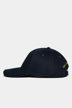 Sunset Leaf Baseball Cap Black