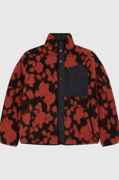 Teddy Jacket Men Ember Red