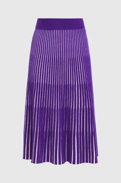 The Tiara Skirt Grape Cream