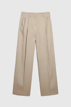 Wide Leg Pants Roasted Cashew