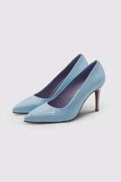 Decolite Pumps Vernice Celeste