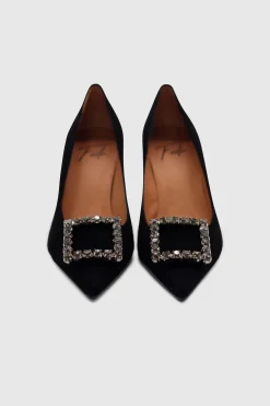 Lilly Pumps Camoscio Nero