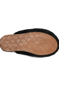 Maxi Curly Slides Black