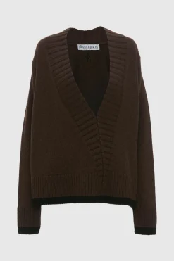 Pullover Slanted V Neck