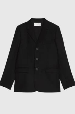 Three Buttons Jacket Black